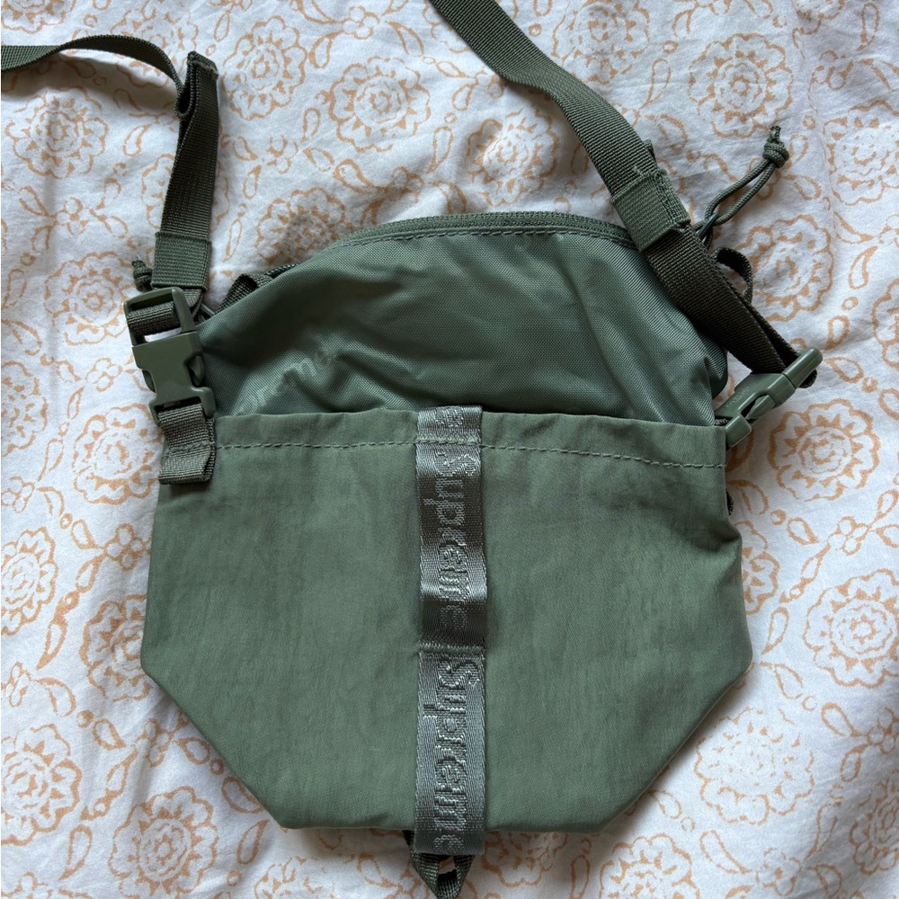 Supreme Green Crossbody Bag with Adjustable Strap